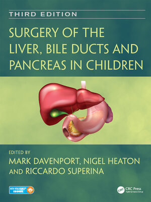 cover image of Surgery of the Liver, Bile Ducts and Pancreas in Children